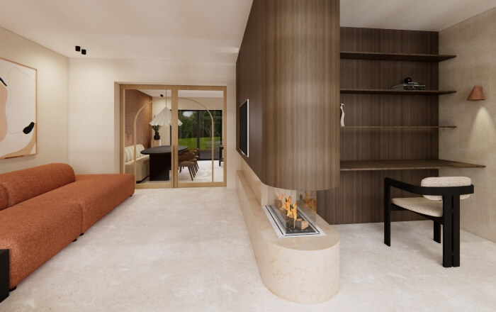 ontwerp appartement zeeland